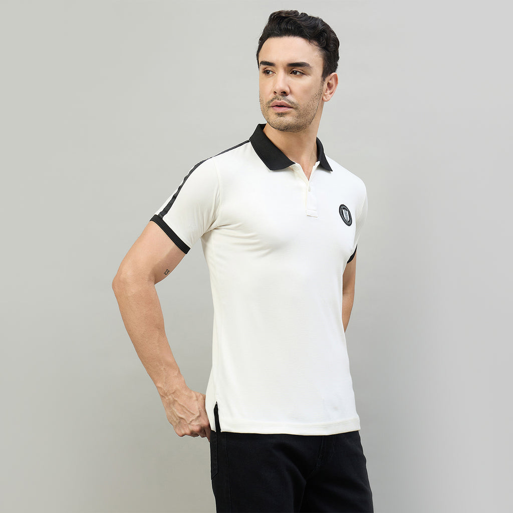Duke Urban Men Half Sleeve Cotton Smart Fit Casual T-shirt (LF7896)
