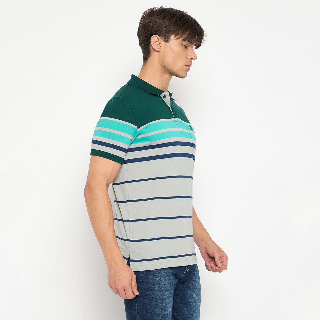 Duke Strardust Men Half Sleeve Cotton T-shirt (LF5878)