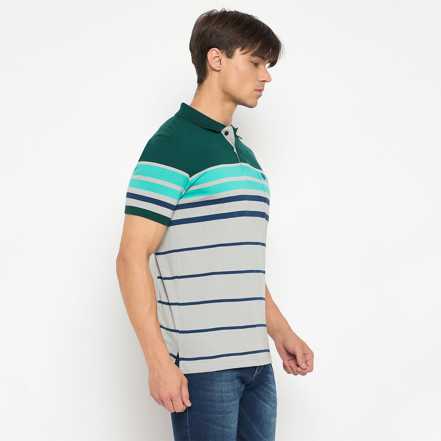 Duke Strardust Men Half Sleeve Cotton T-shirt (LF5878)