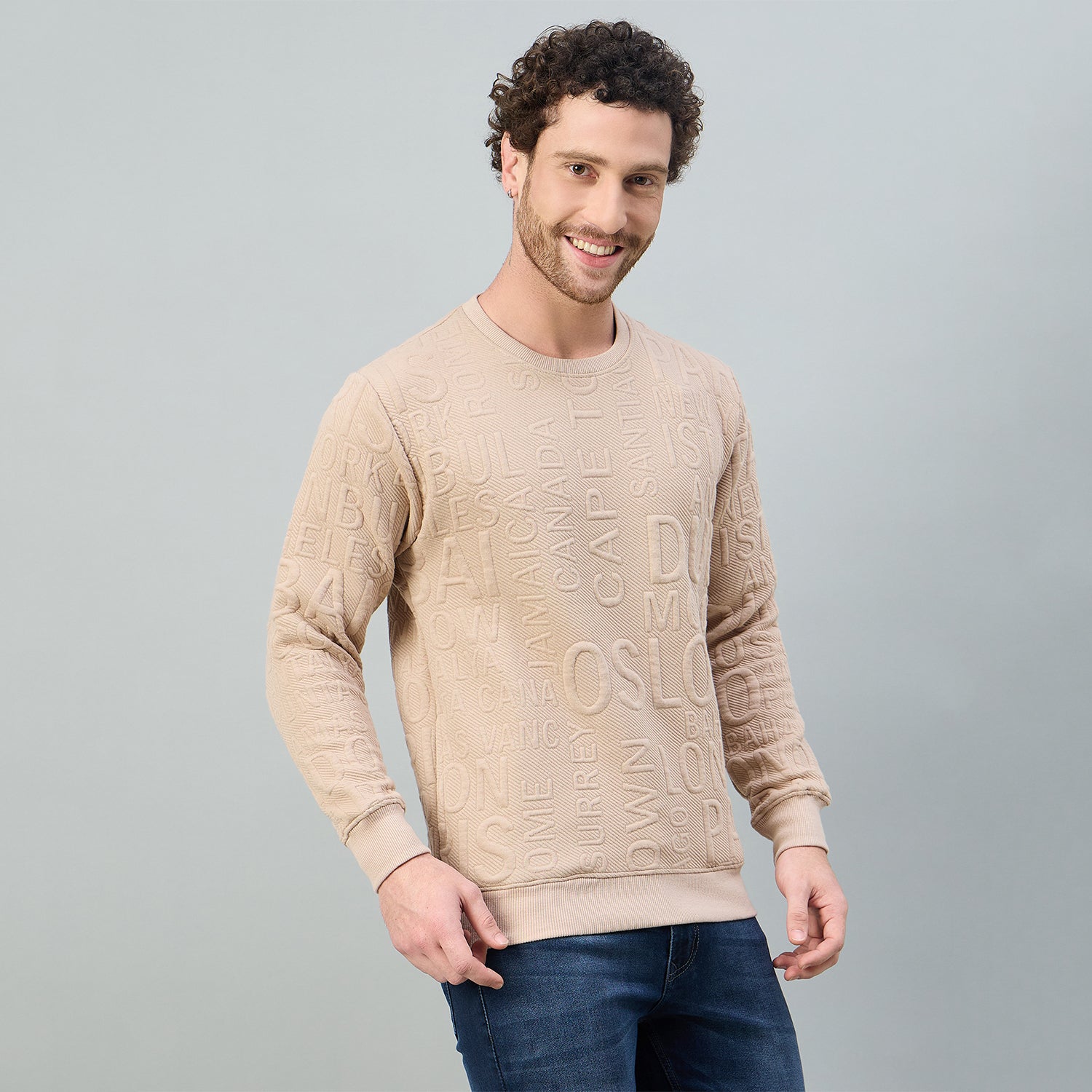 Duke Urban Men Round Neck Regular Sweatshirt (LF6384)