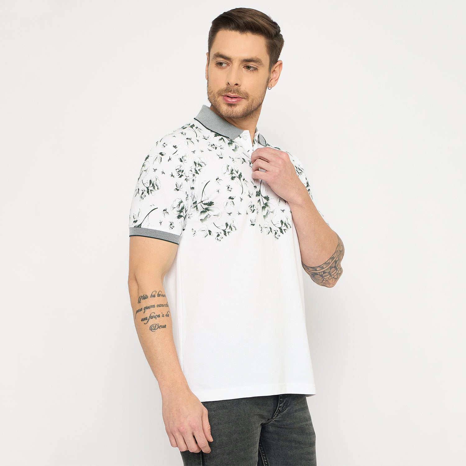Duke Urban Men Half Sleeve Cotton Polo Tshirt (LF7406)