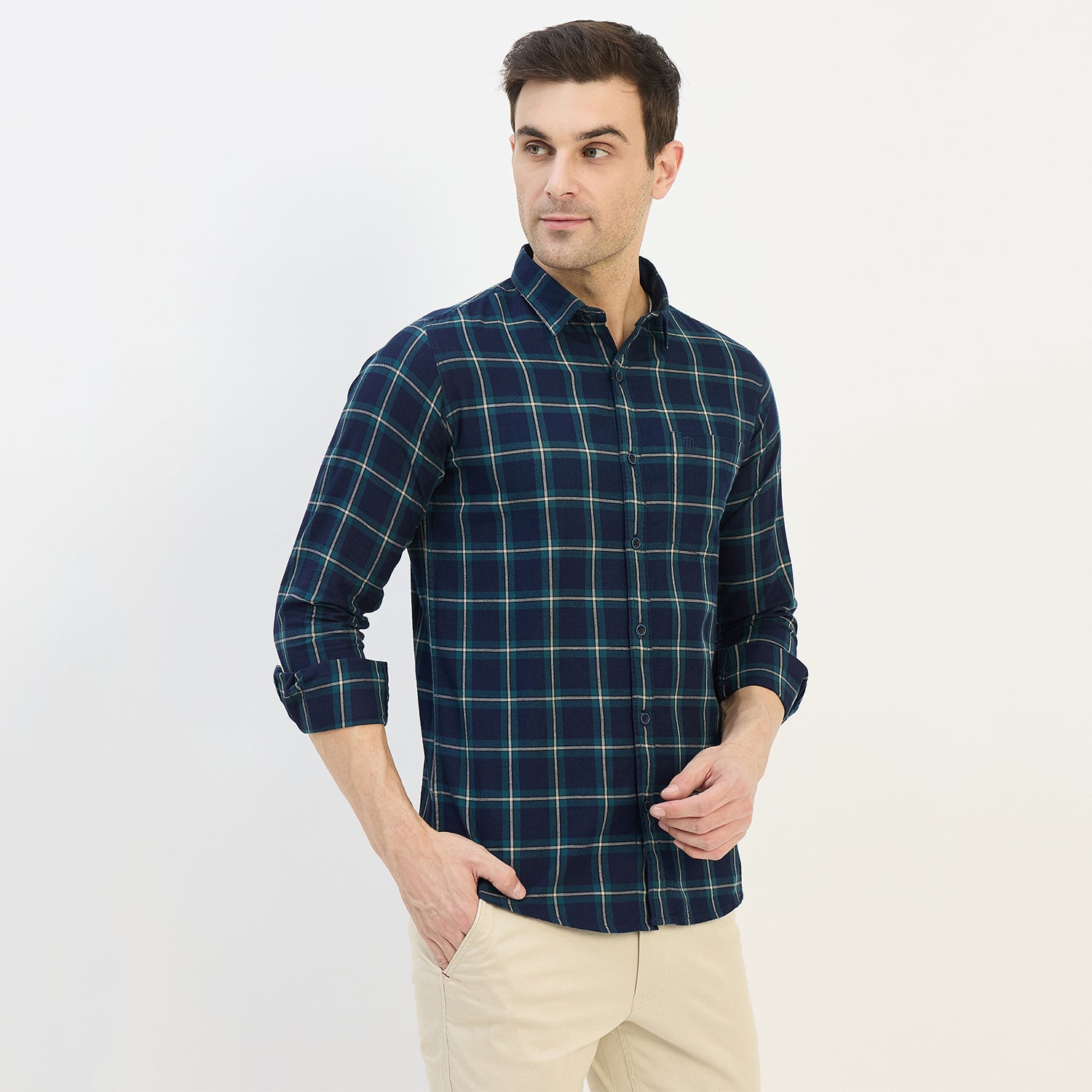 Duke Urban Men Full Sleeve Cotton Shirt (SDO9028)