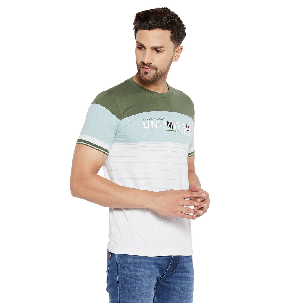 Duke Urban Men Half Sleeve Cotton T-shirt (LF5471)