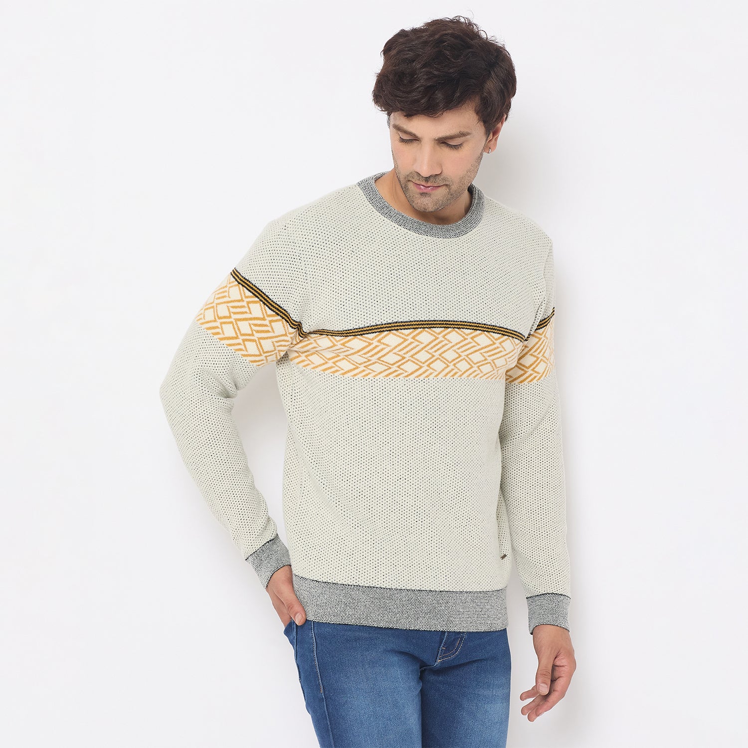 Duke Urban Men Round Neck Sweater (SDS2252)