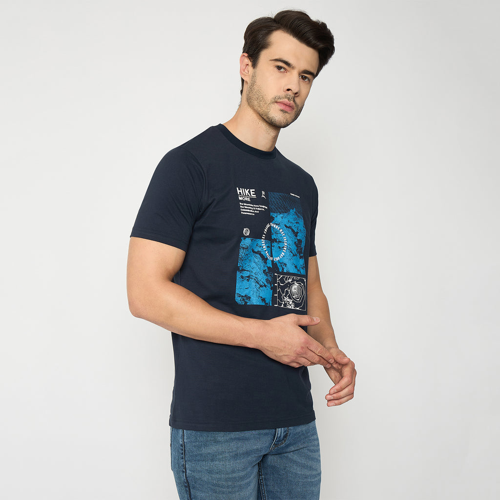 Duke Urban Men Half Sleeve Cotton Tshirt (LF7494)