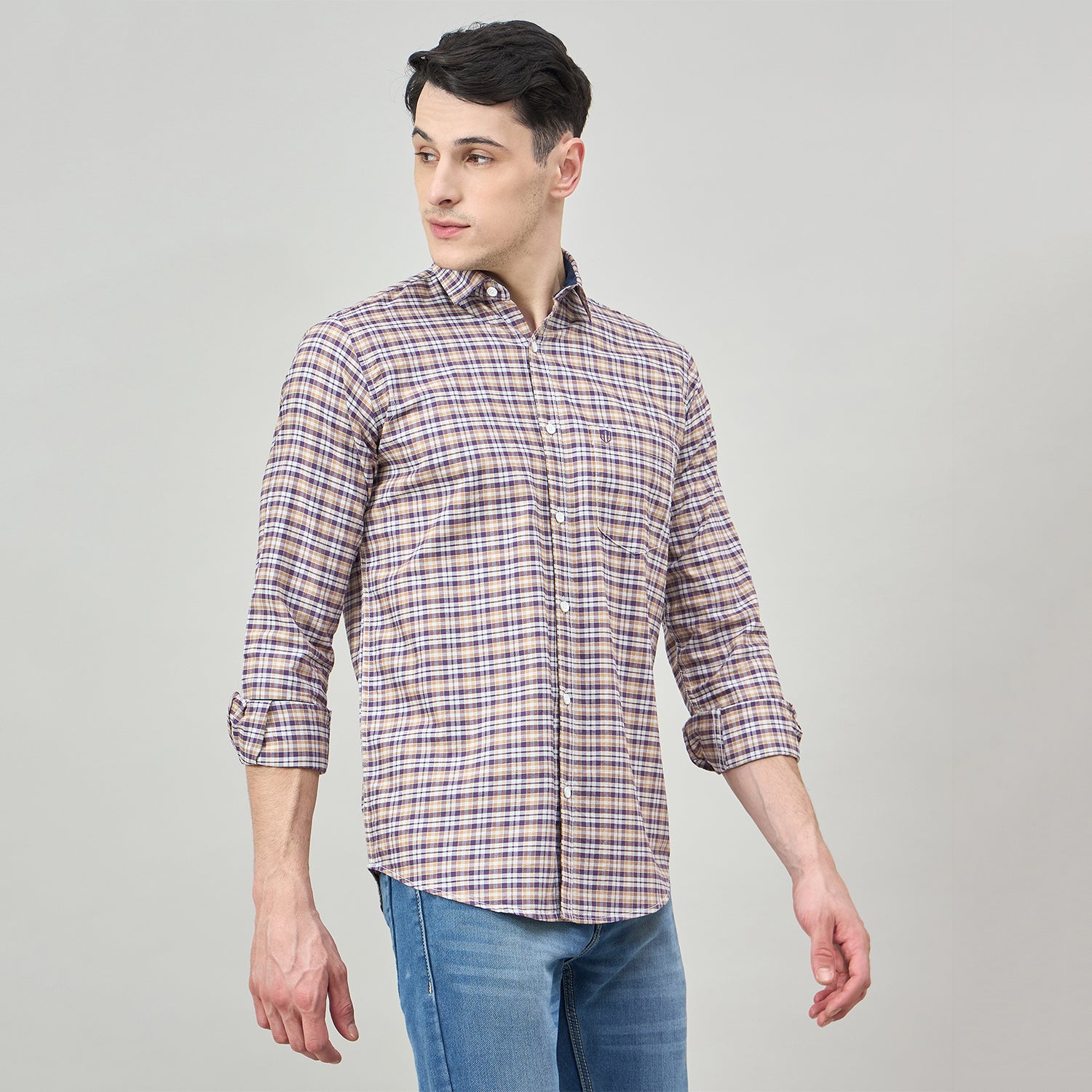 Duke Urban Men Full Sleeve Cotton Shirt (SDO5CKBW)