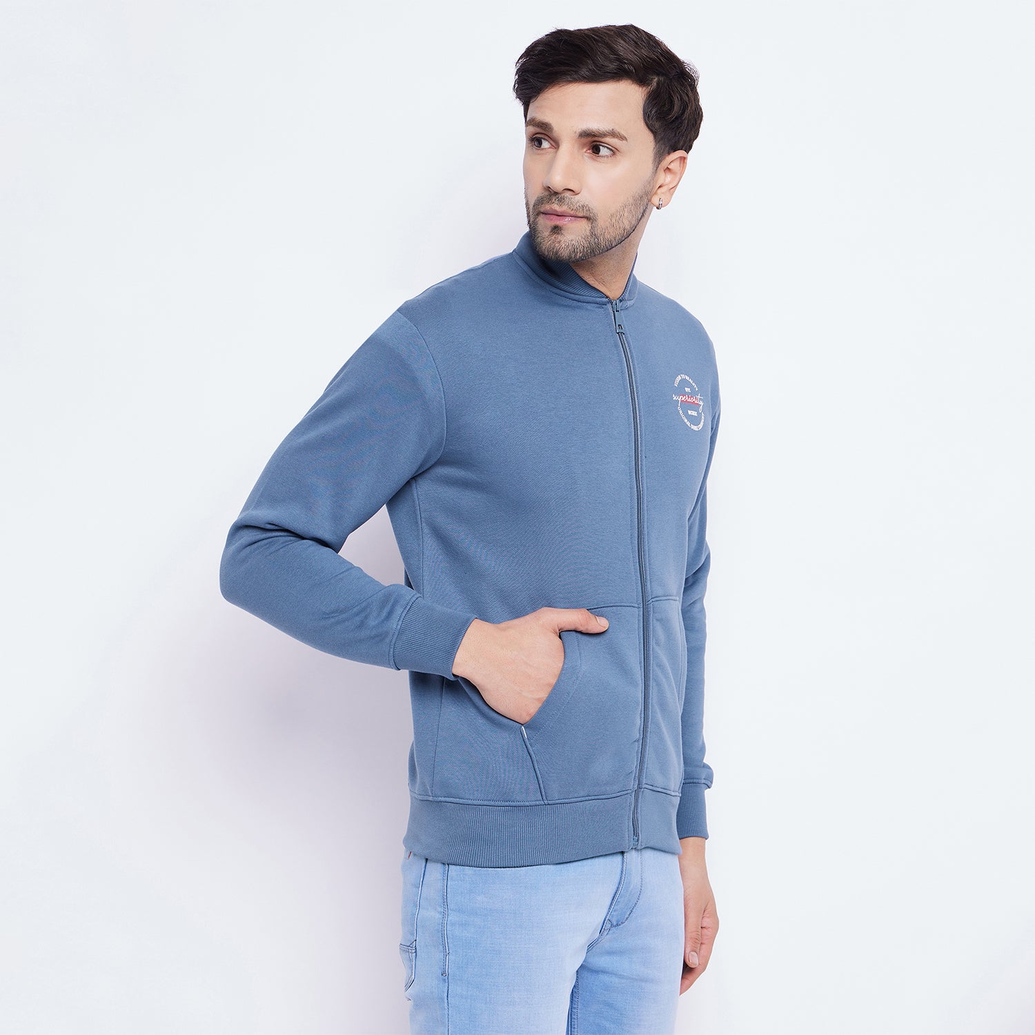 Duke Urban Men Zipper Sweatshirt (LF6294)