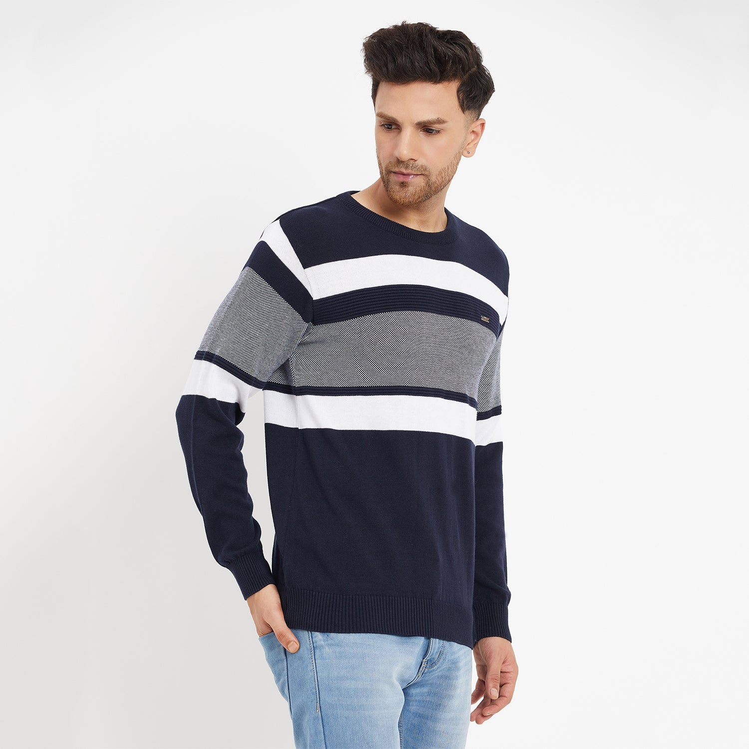 Duke Urban Men Full Sleeve Round Neck Sweater (SDS2073)