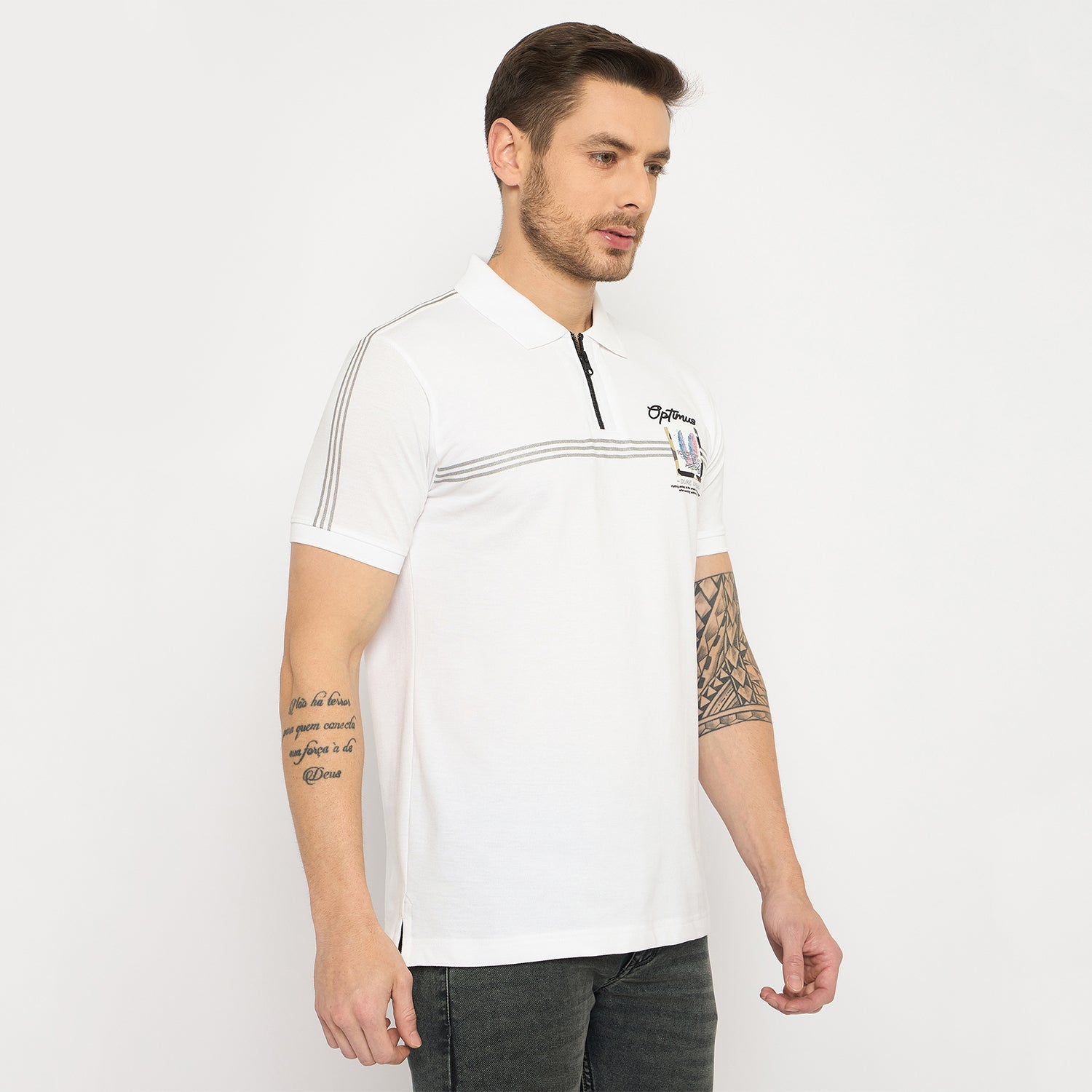 Duke Urban Men Half Sleeve Cotton Tshirt (LF7401)