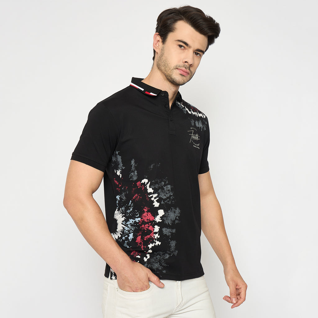 Duke Urban Men Half Sleeve Cotton Tshirt (LF7453)