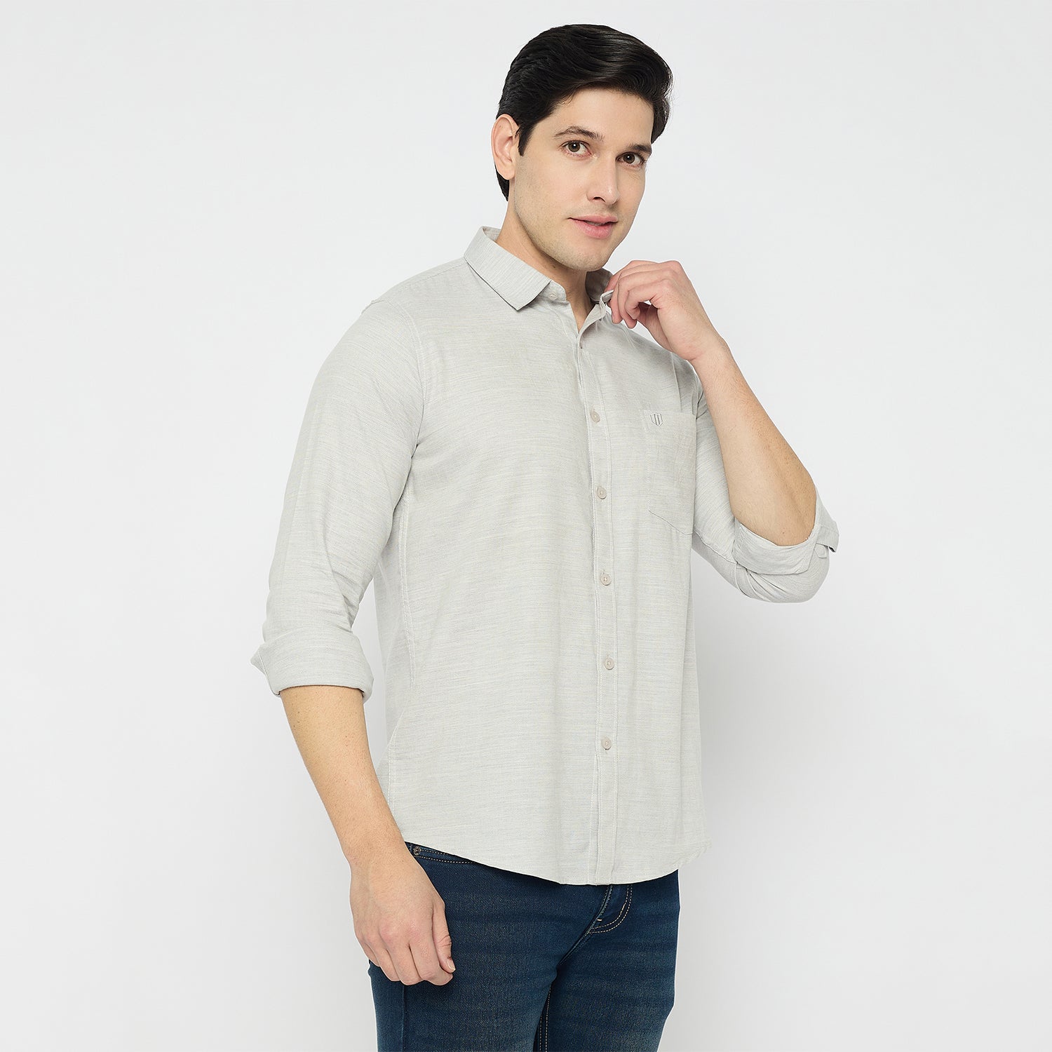 Duke Urban Men Full Sleeve Cotton Shirt (SDO7PLI)