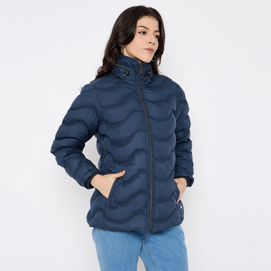 Duke Urban Women Full Sleeve Padded Jacket (SDZ4117)