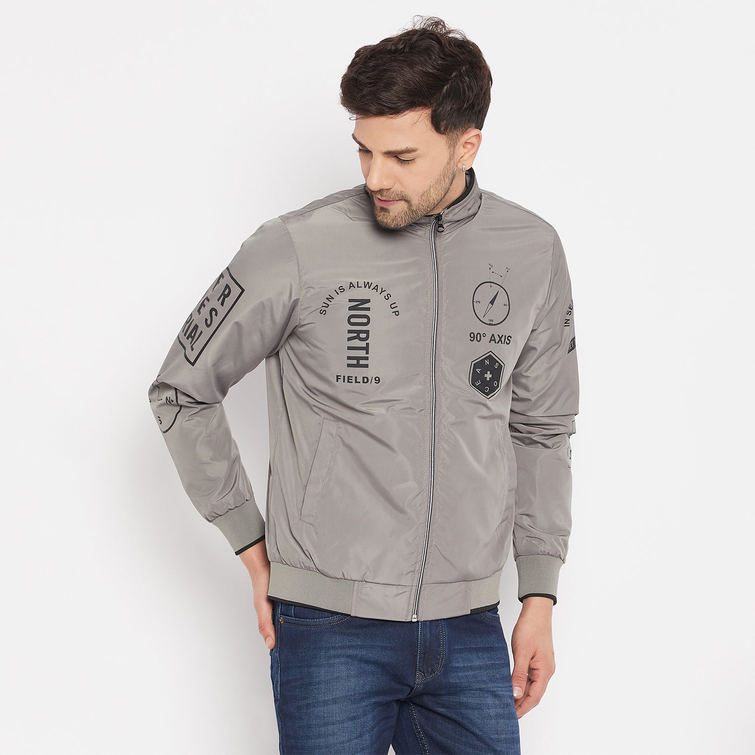 Duke Urban Men Full Sleeve Jacket (SDZ3076R)
