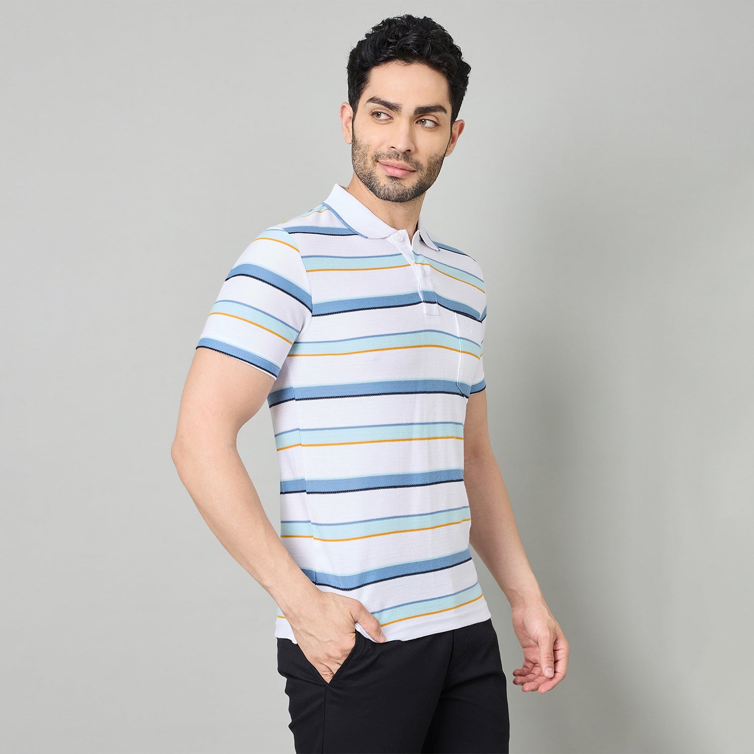 Duke Urban Men Half Sleeve Cotton Tshirt (LF7652)