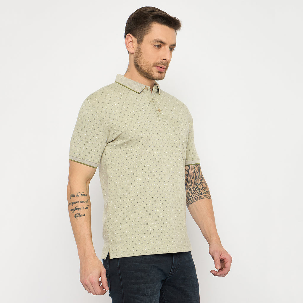 Duke Urban  Men Half Sleeve Cotton Tshirt (LF7448)