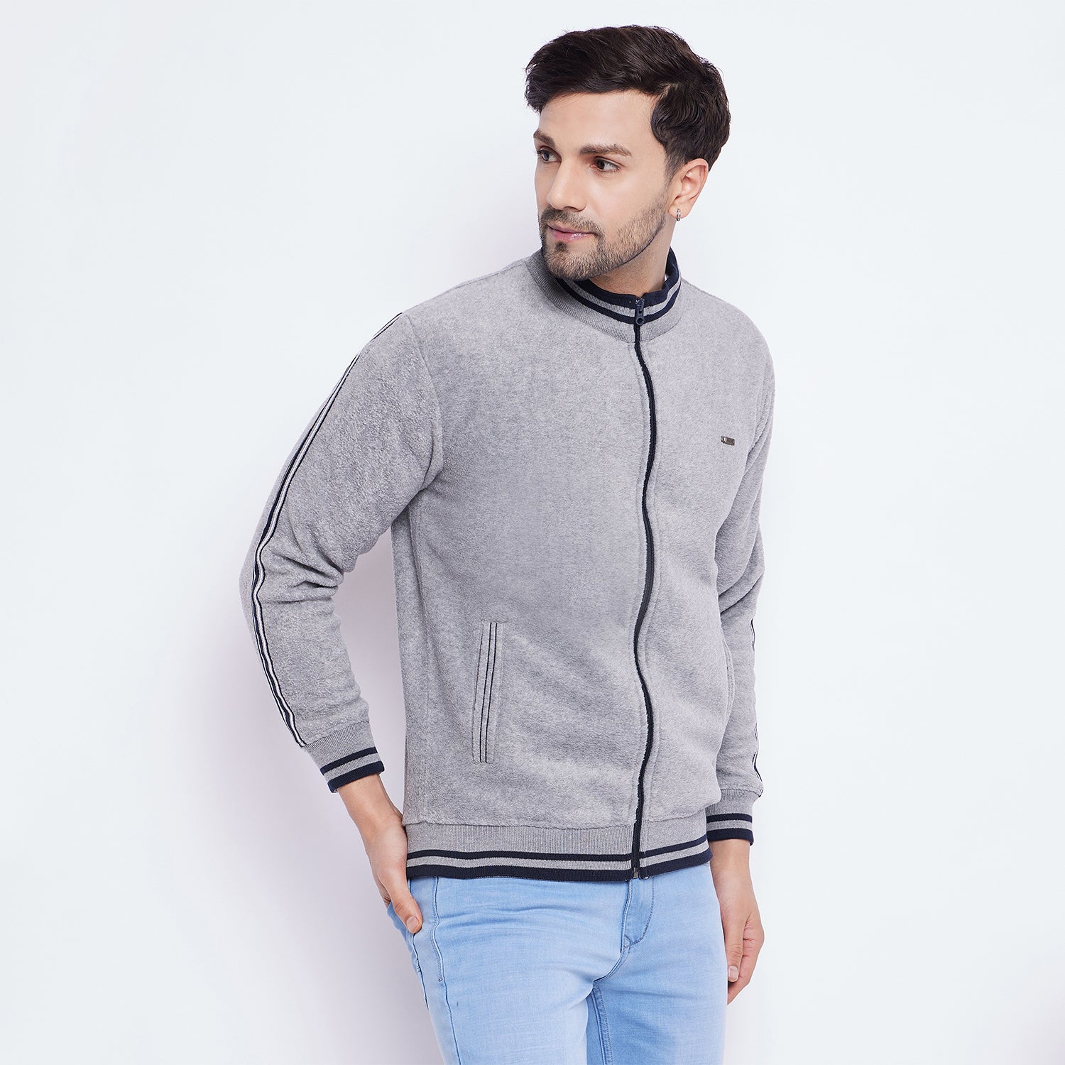 Duke Urban Men Zipper Sweatshirt (LF6291)