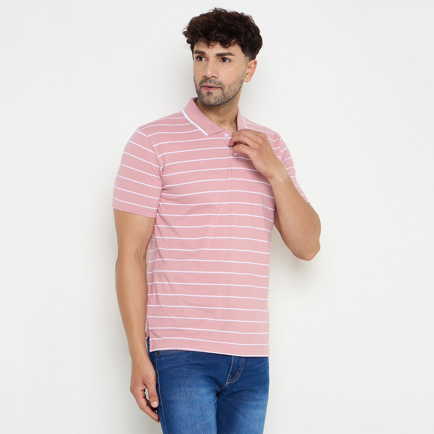 Duke Stardust Men Half Sleeve Cotton Tshirt (MLF1151)