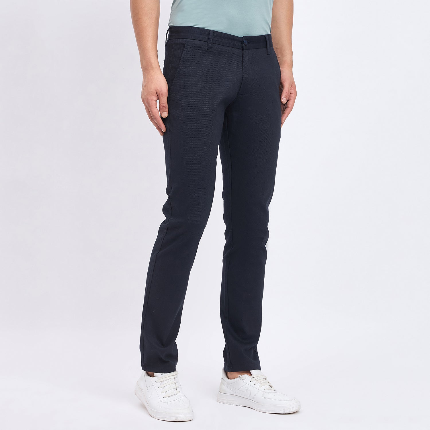 Duke Urban Men Flatfront Narrowfit Chinos Trousers (SDT4596)