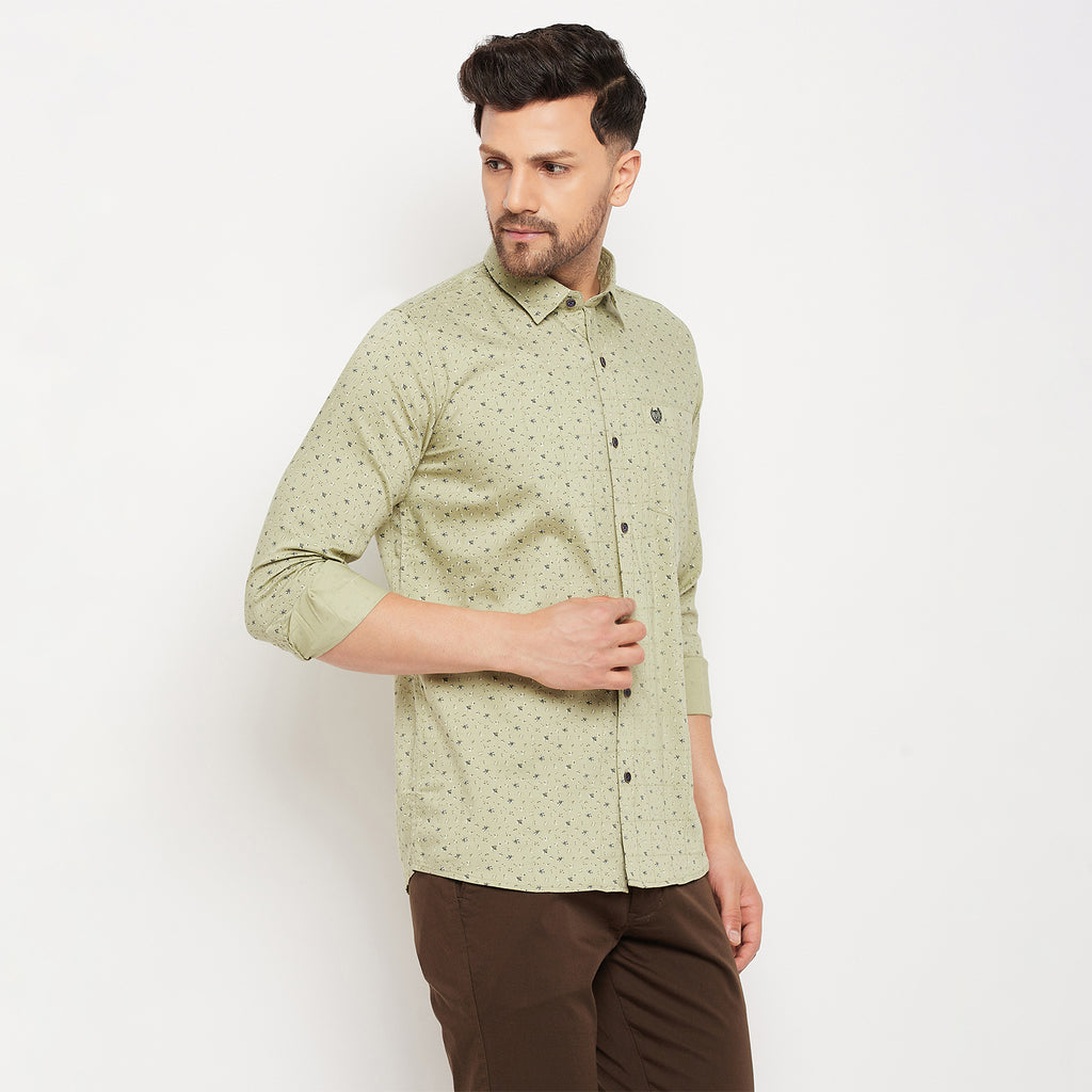Duke Stardust Men Full Sleeve Cotton Shirt (SDO6PRTK)
