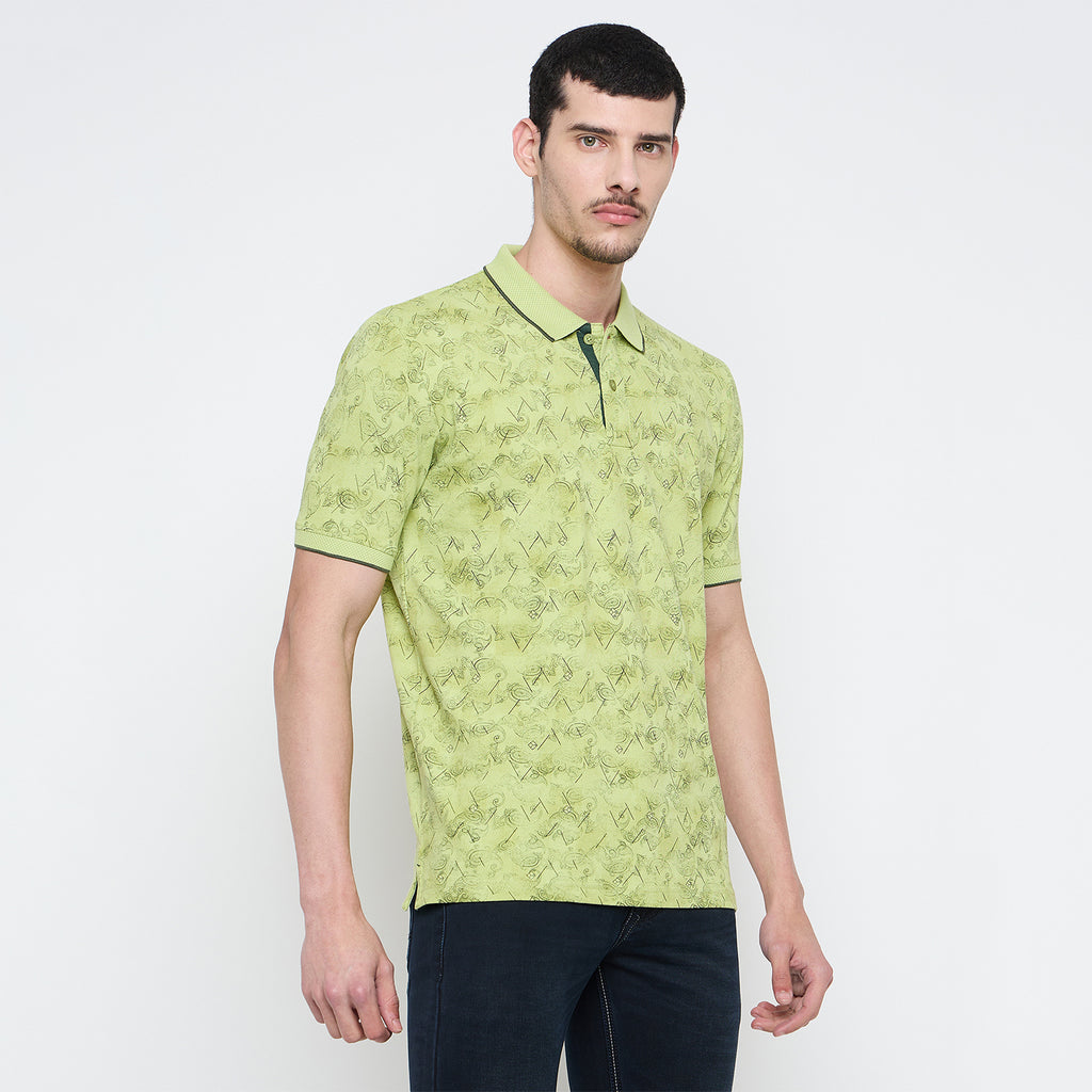 Duke Urban Men Half Sleeve Cotton Polo Tshirt (LF7407)