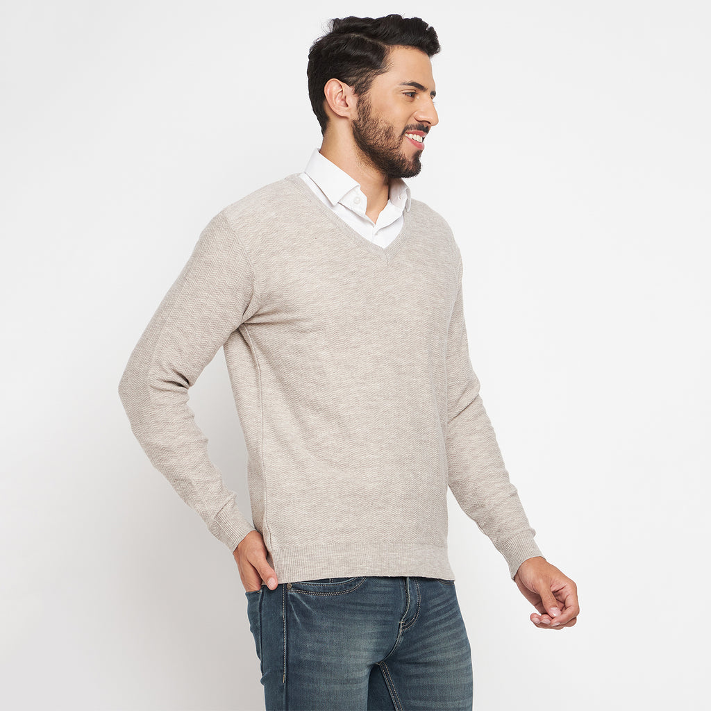 Duke Urban Men Full Sleeve V Neck Sweater (SDS2054)