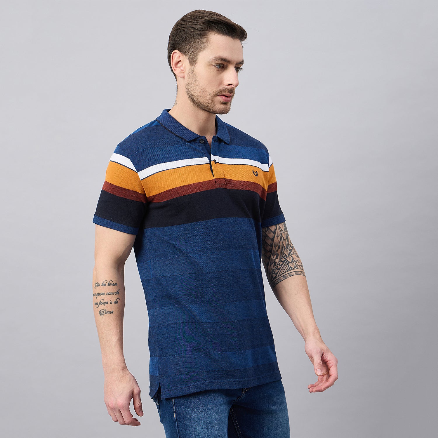 Duke Urban Men Half Sleeve Cotton Polo Tshirt (ON1427)