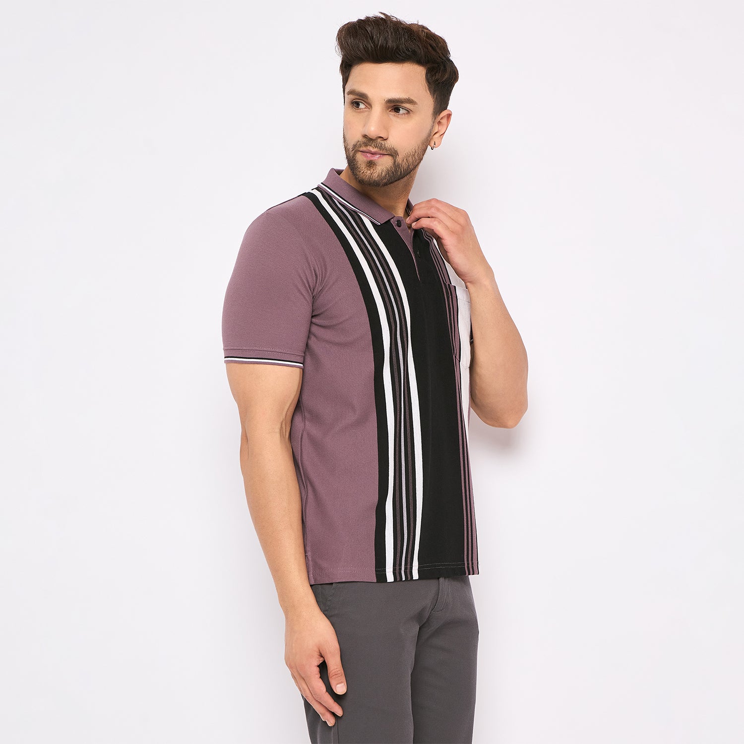 Duke Stardust Men Half Sleeve Cotton T-shirt (LF7268S)
