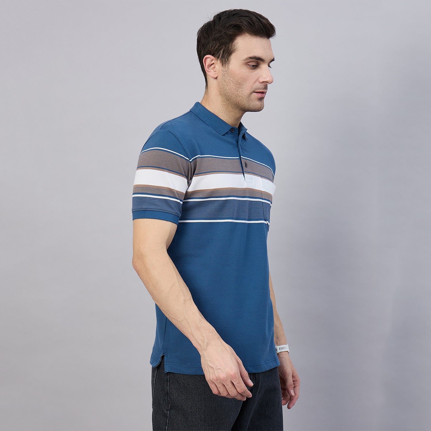Duke Urban Men Half Sleeve Cotton Polo Tshirt (ON3070)