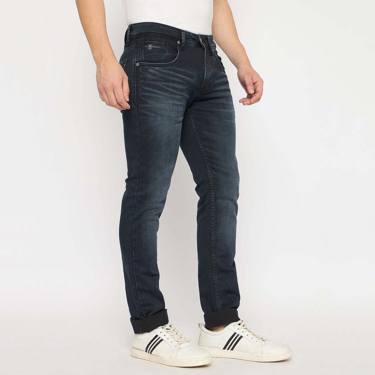 Duke Urban Men Narrow Bottom Stretchable Jeans (SDD5677N)