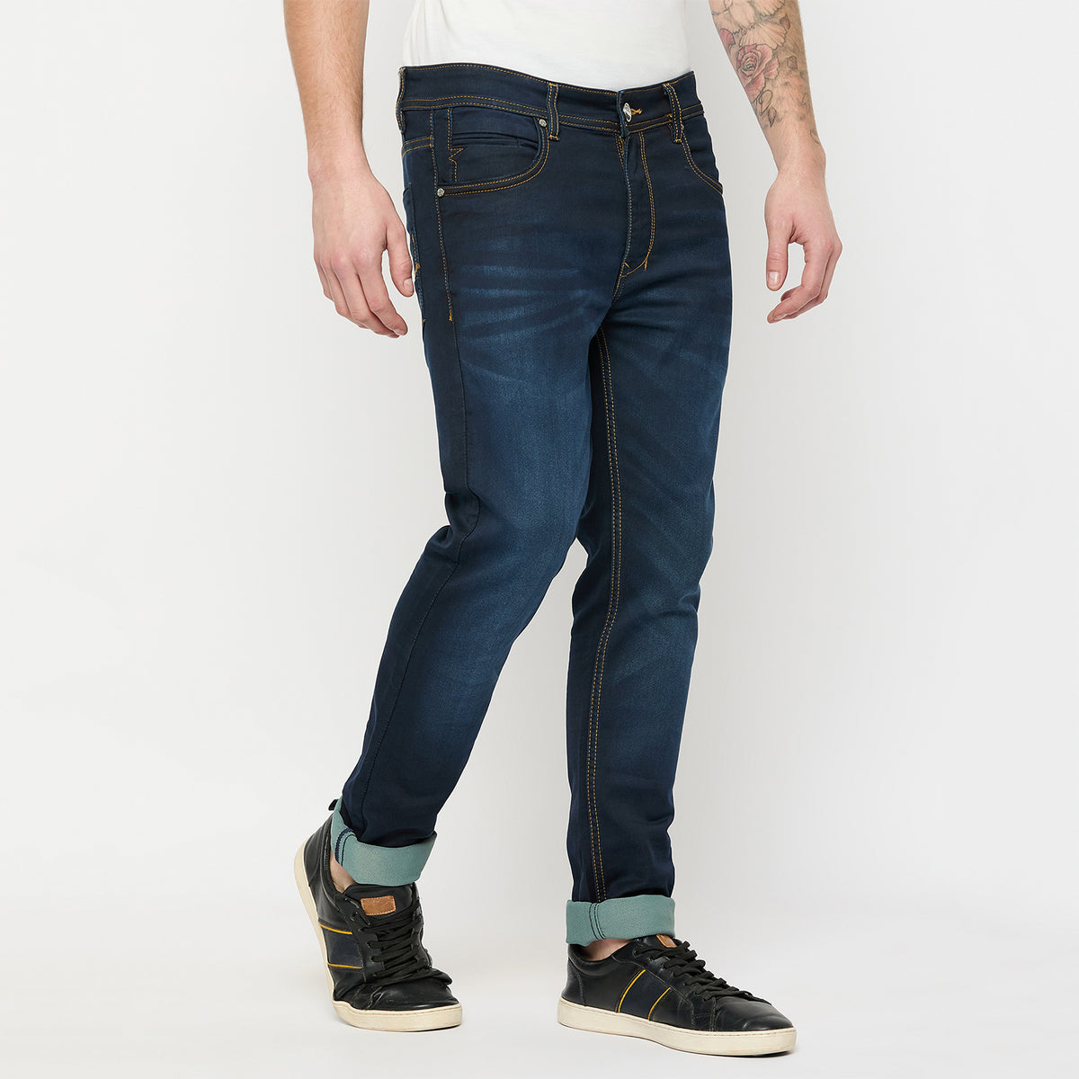 Duke Urban Men Slim Fit Stretchable Jeans (SDD5560)