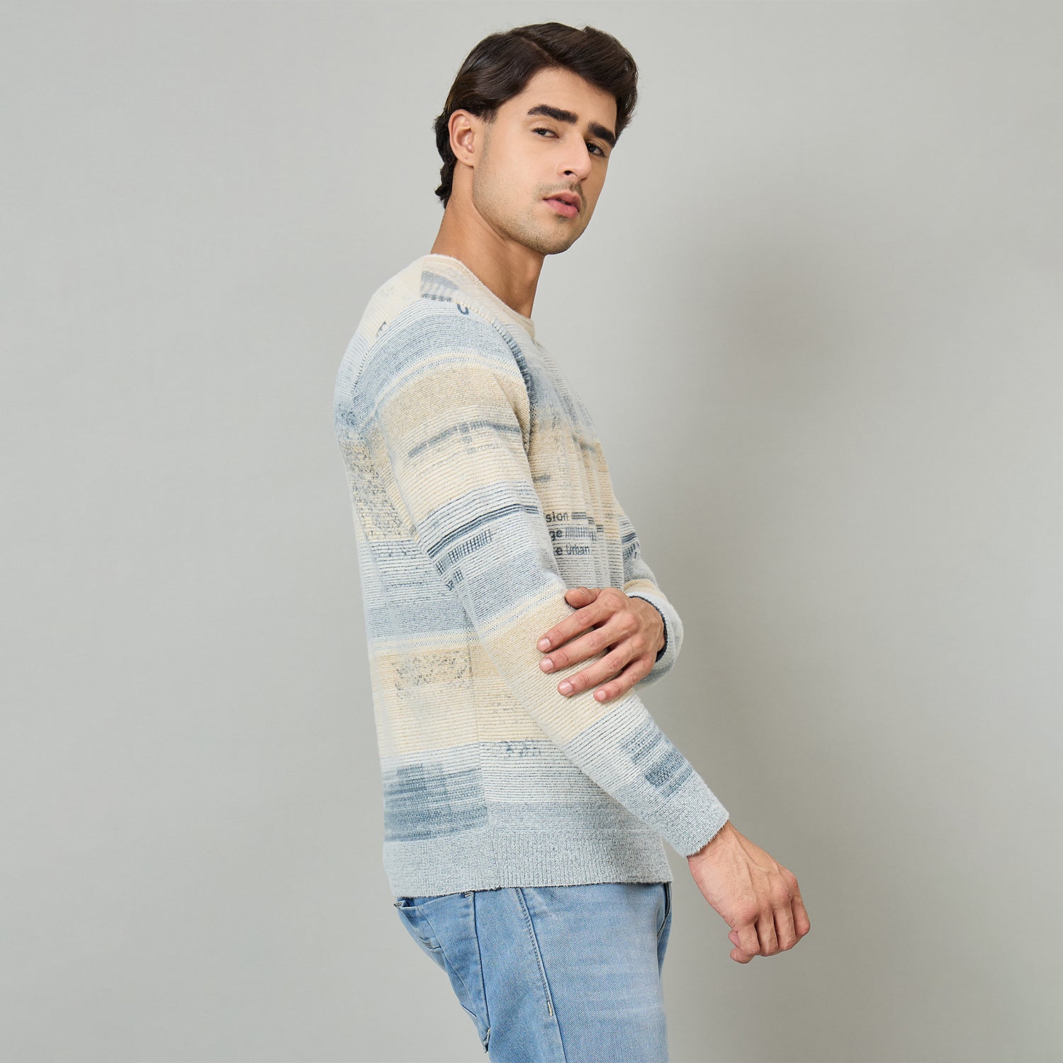 Duke Urban Men Full Sleeve Classic round neck sweater (SDS2283)