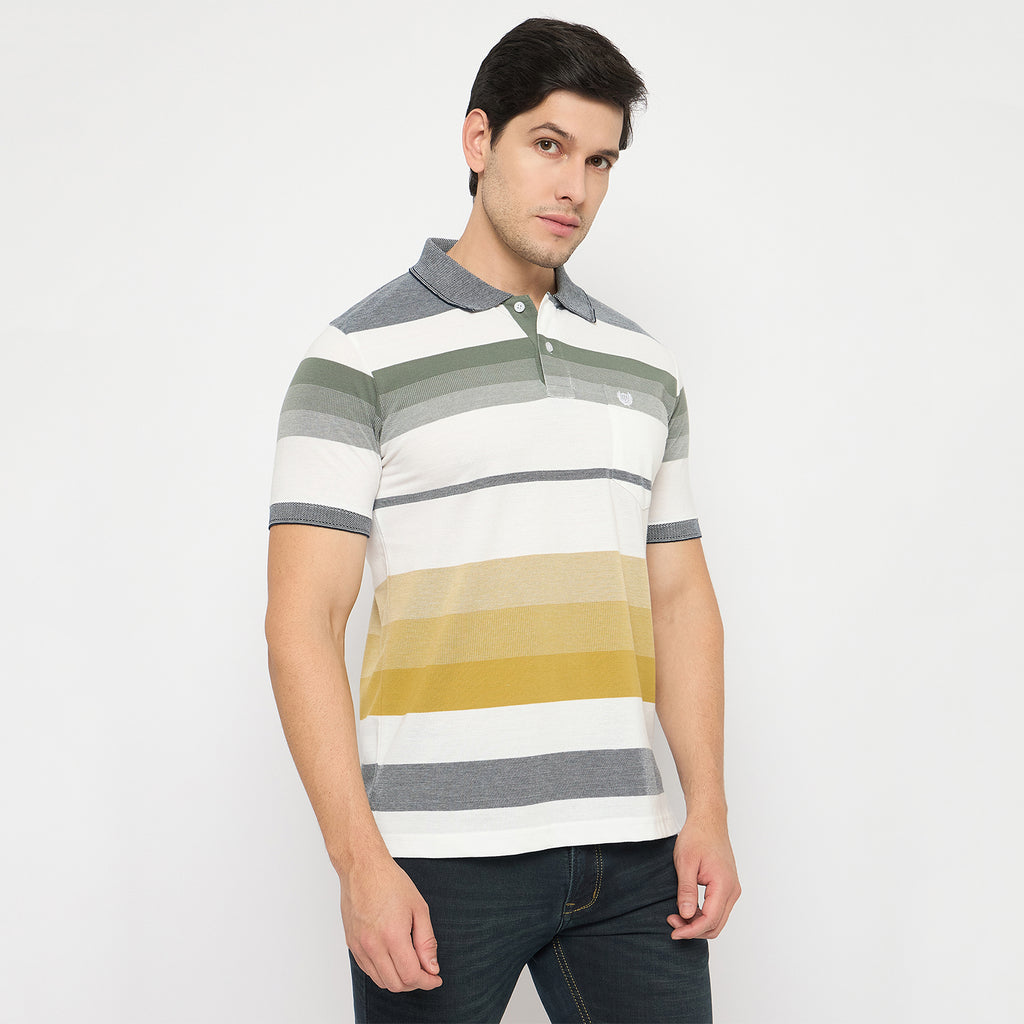 Duke Urban Men Half Sleeve Cotton Tshirt (LF7377)