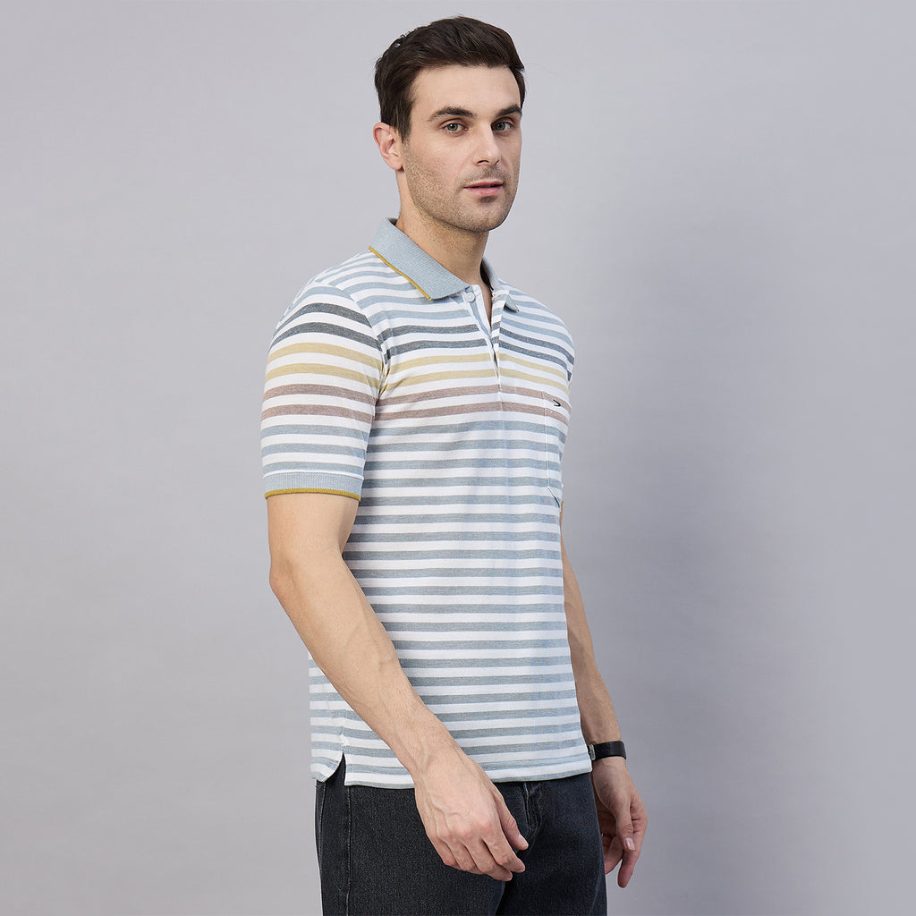Duke Urban Men Half Sleeve Cotton Polo Tshirt (ON2121)