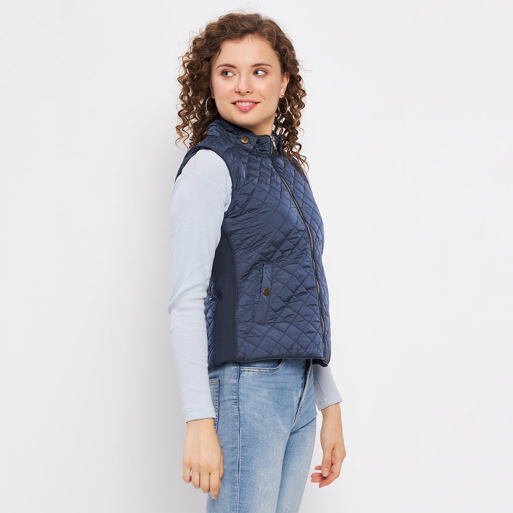 Duke Urban Women Sleeveless Jacket (SDZ6736)