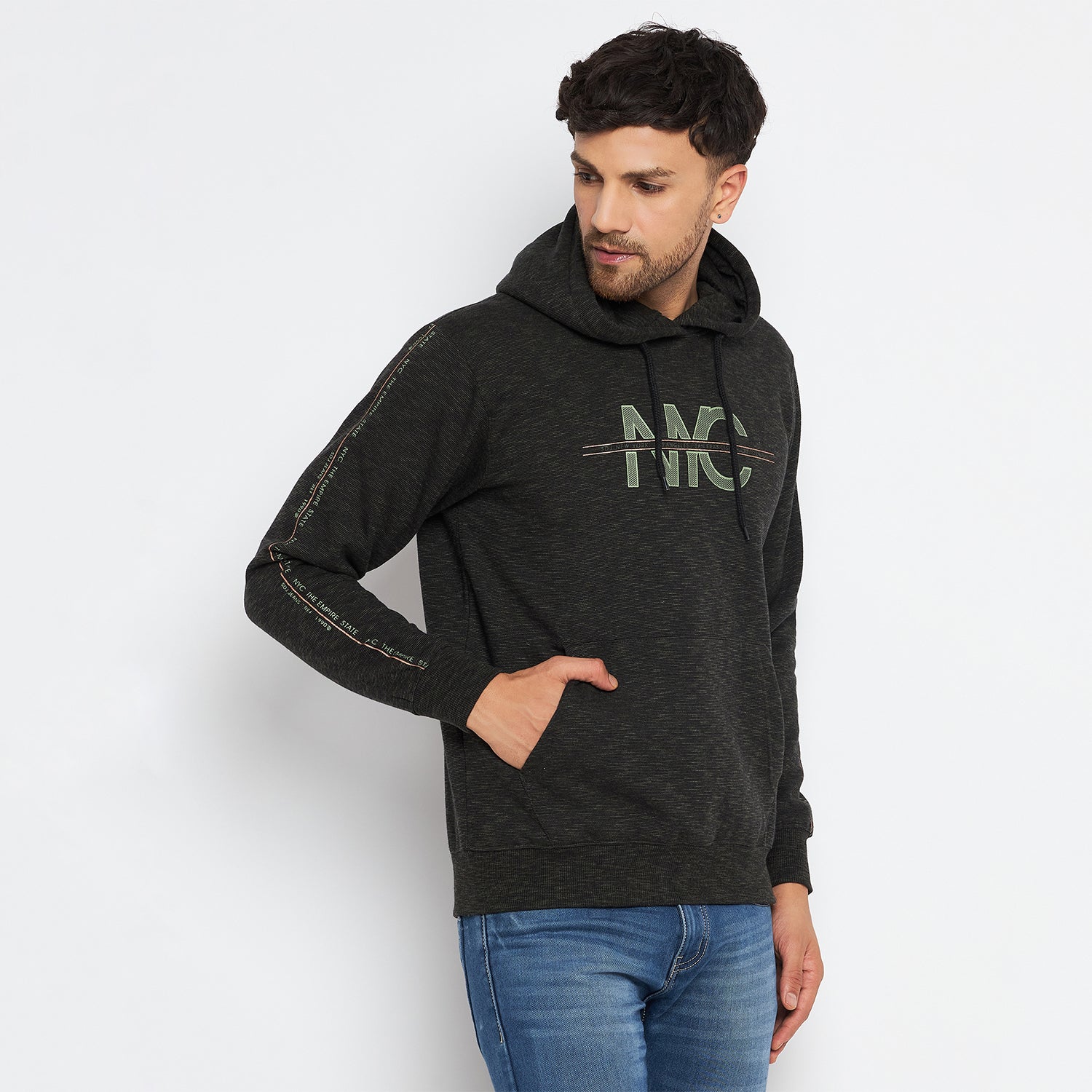 Duke Urban Men Hooded Sweatshirt (LF3843)