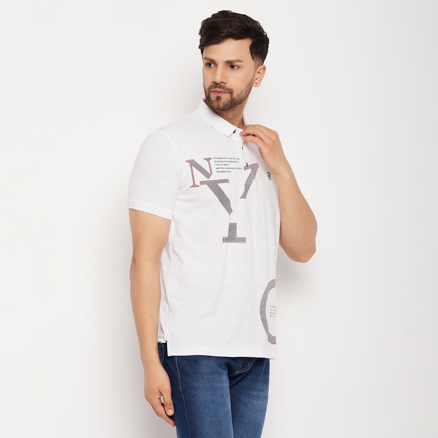 Duke Stardust Men Half Sleeve Cotton T-shirt (1117)