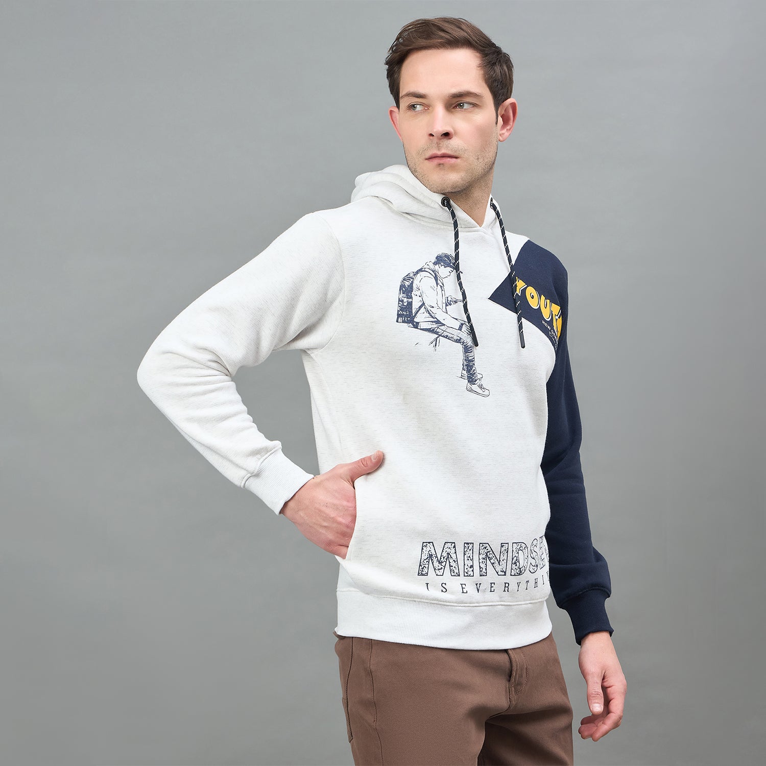 Duke Urban Men Hooded Sweatshirt (LF6240)
