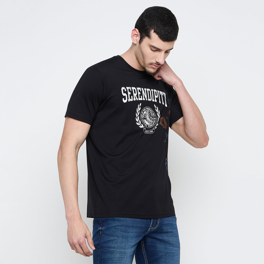 Duke Urban Men Half Sleeve Cotton Round Neck Tshirt (LF7544)