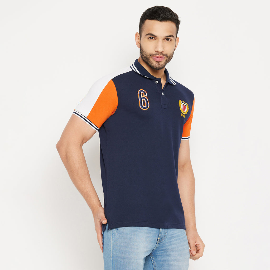 Duke Stardust Men Half Sleeve Polo Neck Cotton T-shirt (3965)