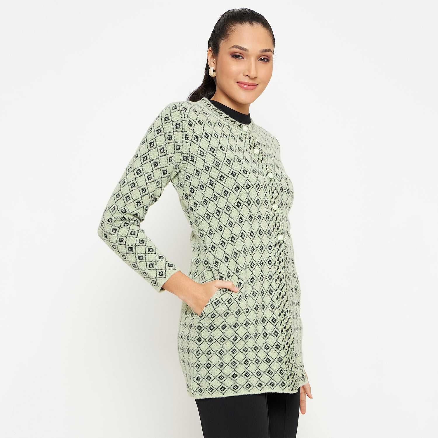 Duke Urban Women Full Sleeve Cardigan (SDS1215)