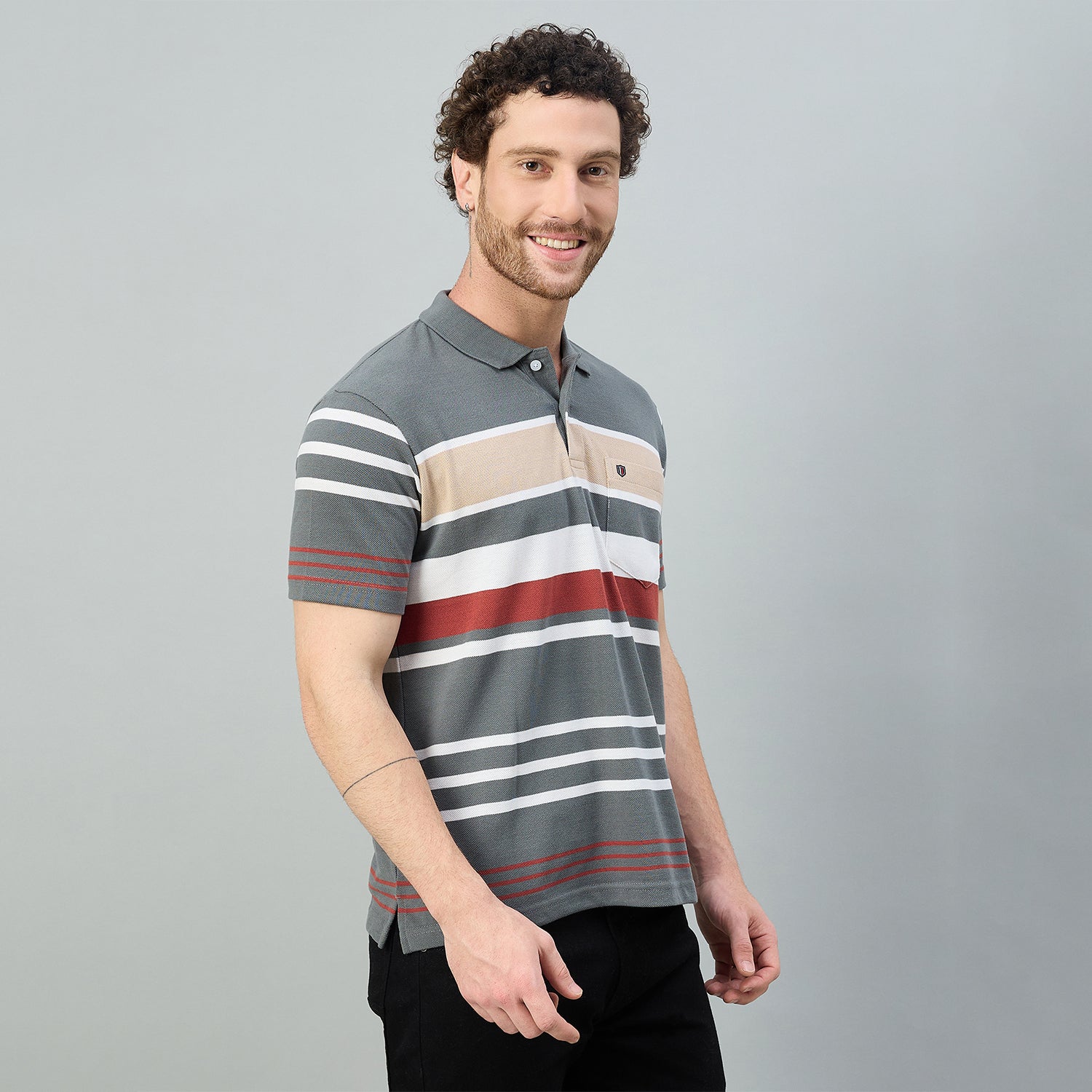 Duke Urban Men Regular Fit Polo Tshirt (MLF1163)
