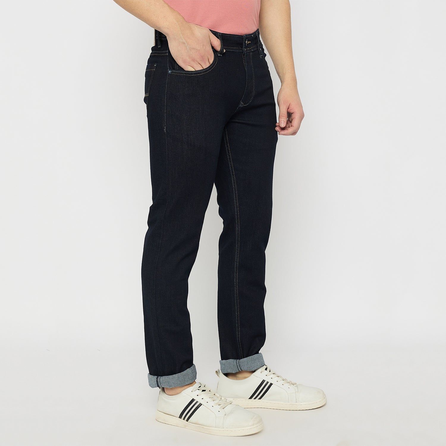 Duke Urban Men Narrow Bottom Stretchable Jeans (SDD5741N)