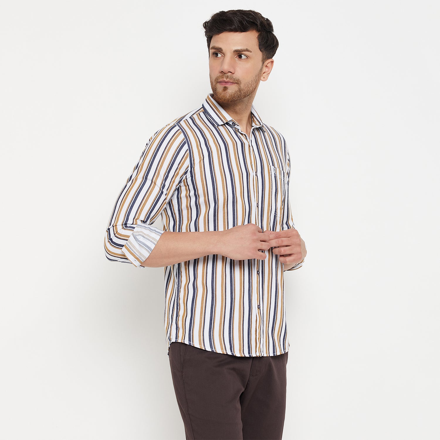 Duke Urban Men Full Sleeve Cotton Shirt (SDO9ST)