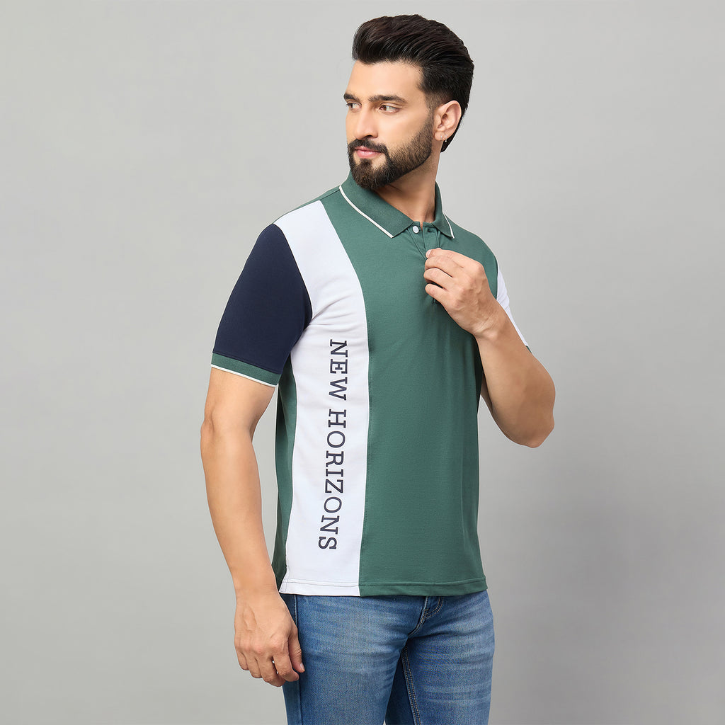 Duke Urban Men Half Sleeve Polo Cotton Tshirt (LF7658)