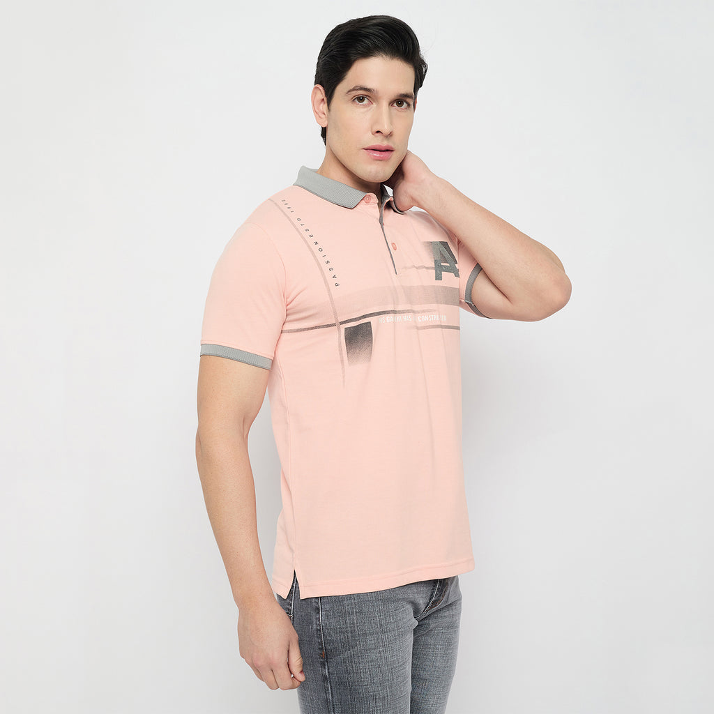 Duke Urban Men Half Sleeve Cotton Polo Tshirt (LF7402)