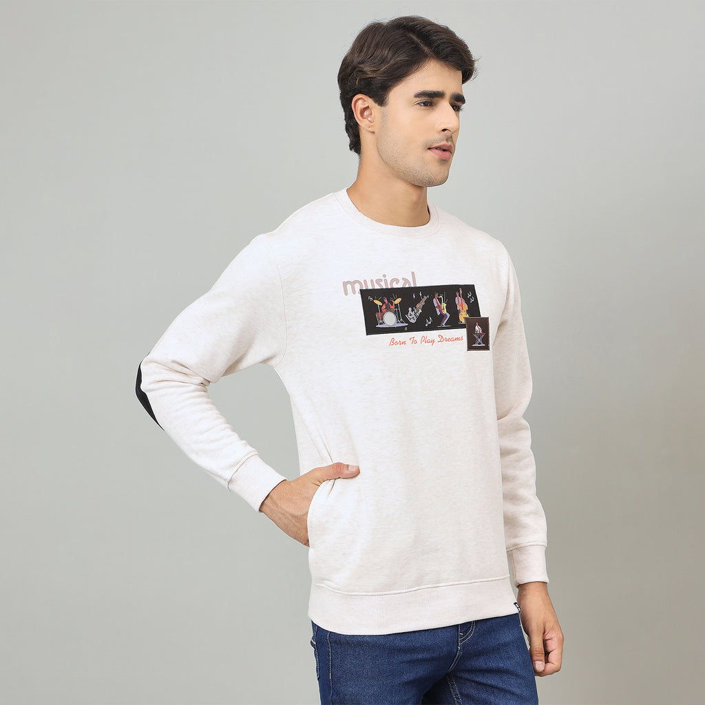 Duke Urban Men Round Neck Regular Sweatshirt (LF6347)