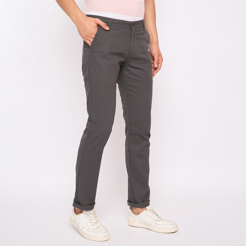 Duke Stardust Men Narrow Fit Chinos Trousers (SDT4506R)