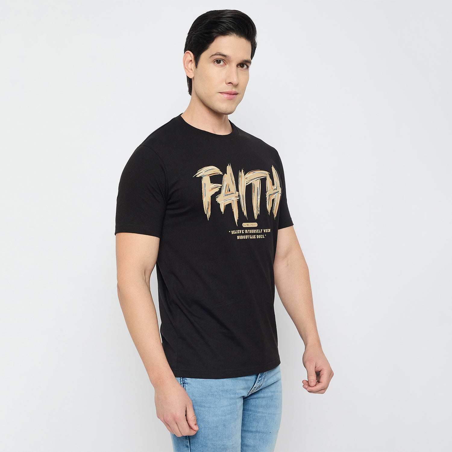 Duke Urban Men Half Sleeve Cotton Tshirt (LF7506)