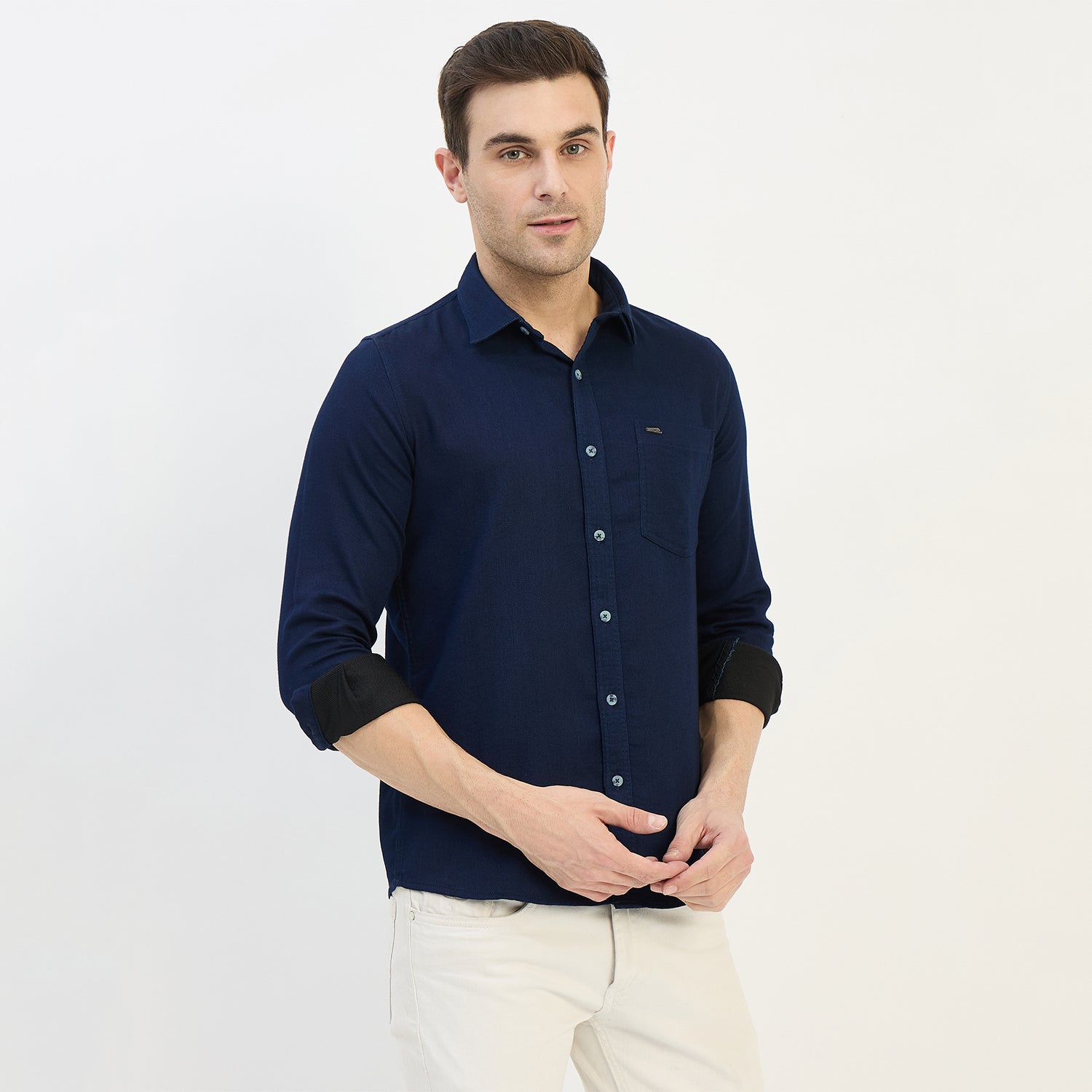 Duke Urban Men Full Sleeve Cotton Shirt (SDO9083)