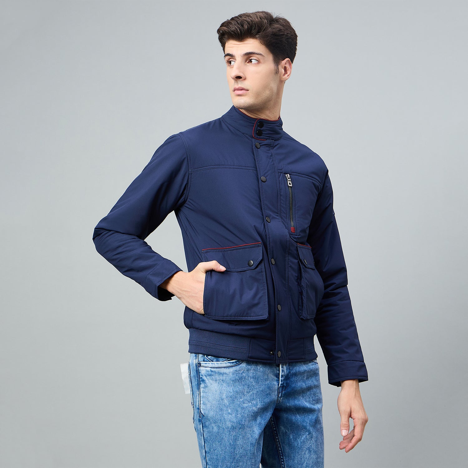 Duke Urban Men Short Style Full Sleeve Jacket (SDZ3134)